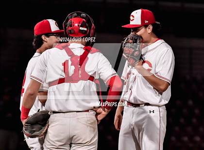 Thumbnail 2 in Corona vs. Harvard-Westlake (CIF SS DIV 1 Championship) photogallery.