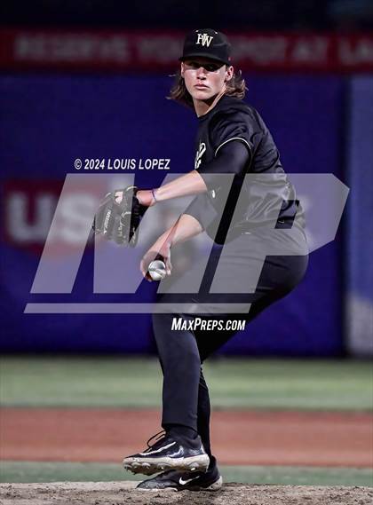 Thumbnail 2 in Corona vs. Harvard-Westlake (CIF SS DIV 1 Championship) photogallery.