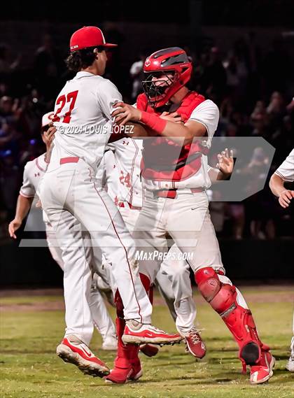 Thumbnail 1 in Corona vs. Harvard-Westlake (CIF SS DIV 1 Championship) photogallery.