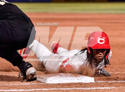 Thumbnail 2 in Corona vs. Harvard-Westlake (CIF SS DIV 1 Championship) photogallery.