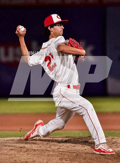 Thumbnail 2 in Corona vs. Harvard-Westlake (CIF SS DIV 1 Championship) photogallery.