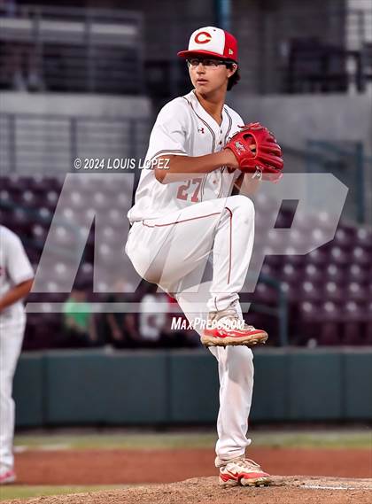 Thumbnail 2 in Corona vs. Harvard-Westlake (CIF SS DIV 1 Championship) photogallery.