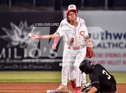 Thumbnail 3 in Corona vs. Harvard-Westlake (CIF SS DIV 1 Championship) photogallery.