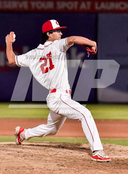 Thumbnail 2 in Corona vs. Harvard-Westlake (CIF SS DIV 1 Championship) photogallery.