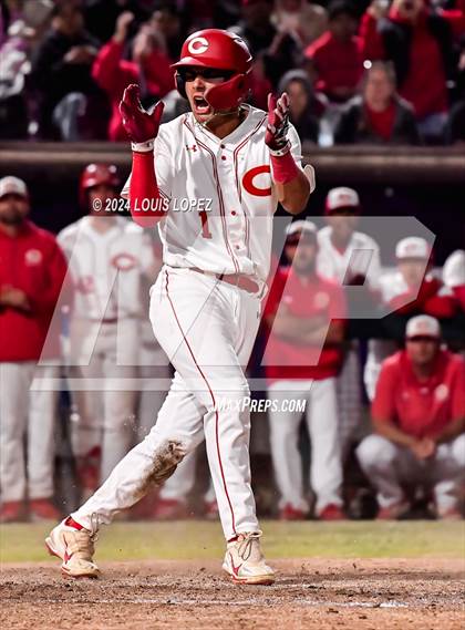 Thumbnail 2 in Corona vs. Harvard-Westlake (CIF SS DIV 1 Championship) photogallery.
