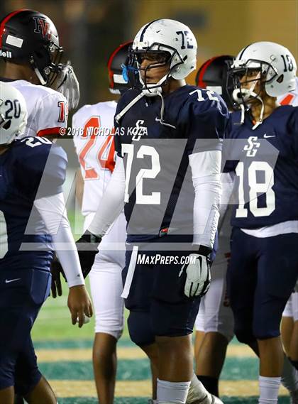 Thumbnail 1 in Harvard-Westlake vs. St. Genevieve photogallery.