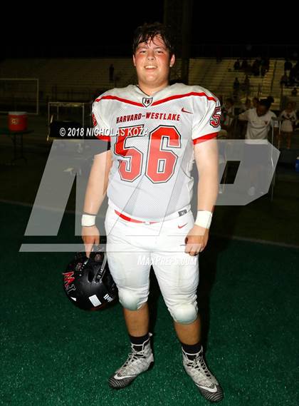 Thumbnail 2 in Harvard-Westlake vs. St. Genevieve photogallery.