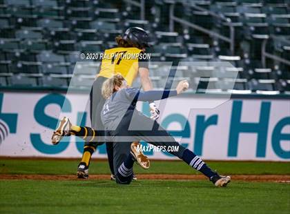 Thumbnail 3 in Vista del Lago vs. Del Oro (@ Sutter Health Park) photogallery.