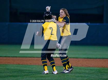 Thumbnail 3 in Vista del Lago vs. Del Oro (@ Sutter Health Park) photogallery.