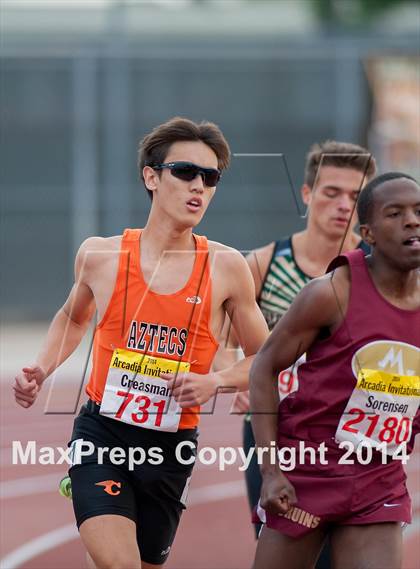 Thumbnail 2 in Arcadia Invitational (Boys Events) photogallery.