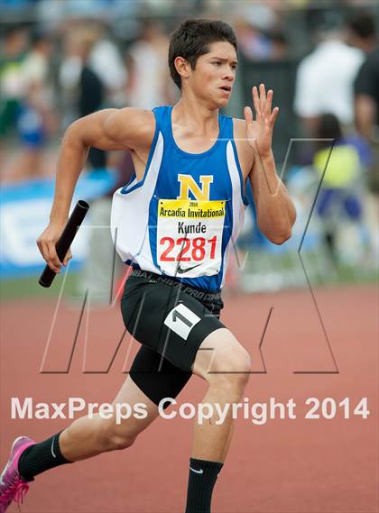 Thumbnail 2 in Arcadia Invitational (Boys Events) photogallery.