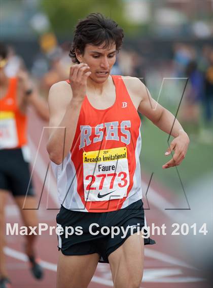 Thumbnail 3 in Arcadia Invitational (Boys Events) photogallery.