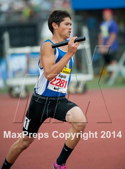 Thumbnail 3 in Arcadia Invitational (Boys Events) photogallery.