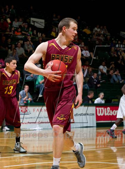 Thumbnail 1 in Brush vs. Kent Denver (CHSAA 3A State Tournament Final 4) photogallery.