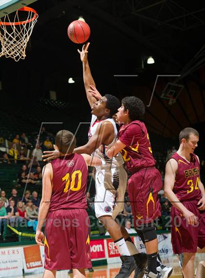 Thumbnail 1 in Brush vs. Kent Denver (CHSAA 3A State Tournament Final 4) photogallery.