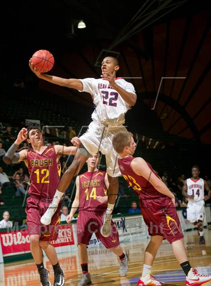 Thumbnail 2 in Brush vs. Kent Denver (CHSAA 3A State Tournament Final 4) photogallery.