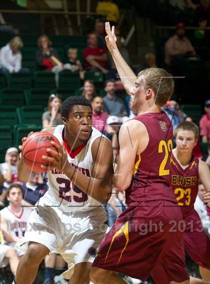Thumbnail 1 in Brush vs. Kent Denver (CHSAA 3A State Tournament Final 4) photogallery.