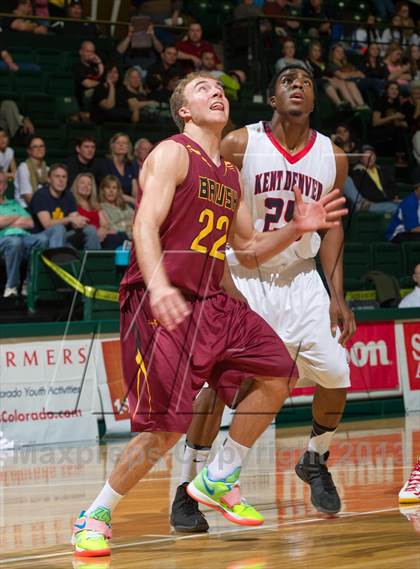 Thumbnail 1 in Brush vs. Kent Denver (CHSAA 3A State Tournament Final 4) photogallery.