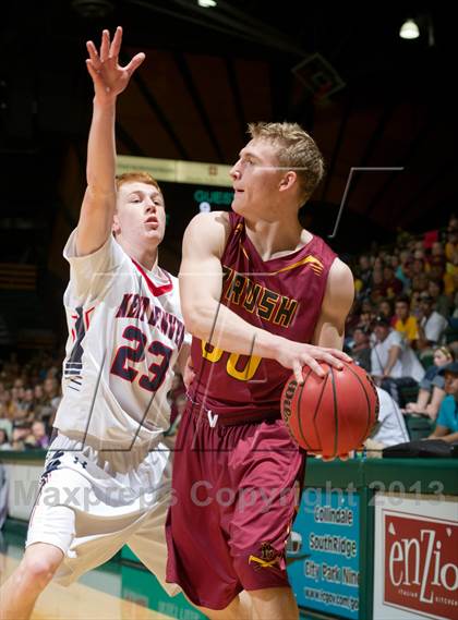 Thumbnail 2 in Brush vs. Kent Denver (CHSAA 3A State Tournament Final 4) photogallery.