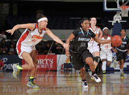 Thumbnail 3 in Santiago vs. Etiwanda (CIF SS D1AA Final) photogallery.