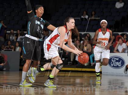 Thumbnail 2 in Santiago vs. Etiwanda (CIF SS D1AA Final) photogallery.