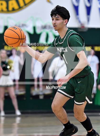 Thumbnail 1 in Manteca @ Rio Americano (CIF SJS D2 Playoff) photogallery.