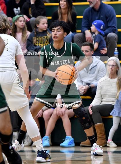 Thumbnail 1 in Manteca @ Rio Americano (CIF SJS D2 Playoff) photogallery.