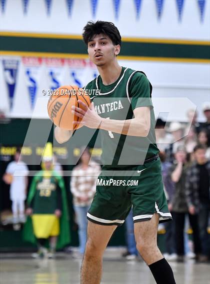 Thumbnail 1 in Manteca @ Rio Americano (CIF SJS D2 Playoff) photogallery.