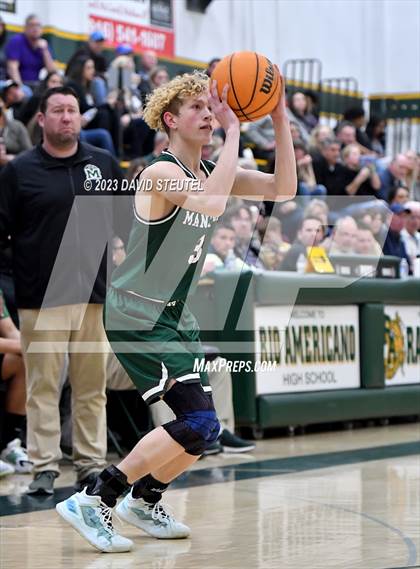 Thumbnail 2 in Manteca @ Rio Americano (CIF SJS D2 Playoff) photogallery.
