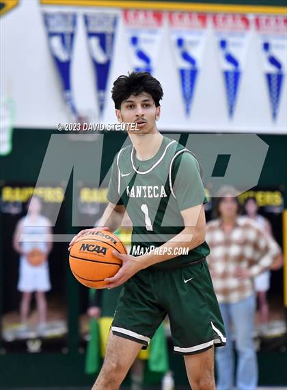 Thumbnail 3 in Manteca @ Rio Americano (CIF SJS D2 Playoff) photogallery.