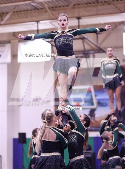 Thumbnail 2 in 2024 Beach District Cheer Comp (Cox) photogallery.