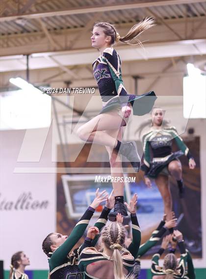 Thumbnail 2 in 2024 Beach District Cheer Comp (Cox) photogallery.