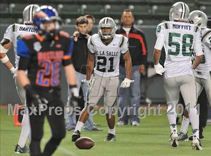Thumbnail 1 in De La Salle vs. Westlake (CIF State Open Division Final) photogallery.