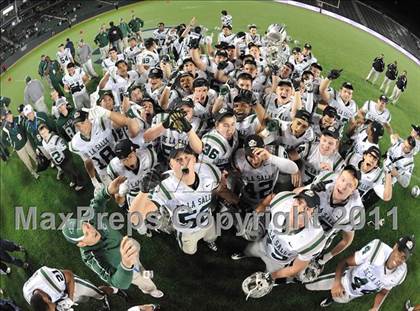 Thumbnail 1 in De La Salle vs. Westlake (CIF State Open Division Final) photogallery.