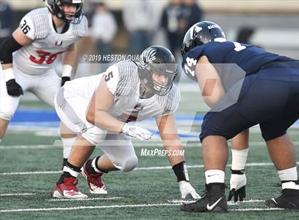 Thumbnail 1 in Clayton Valley Charter vs. Aquinas (CIF State D2-AA Final) photogallery.