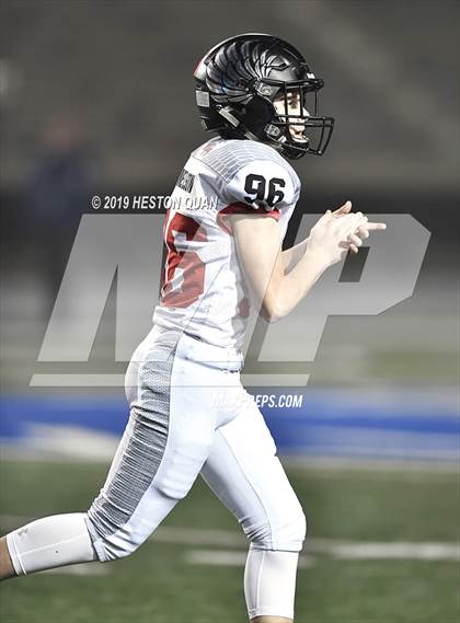 Thumbnail 1 in Clayton Valley Charter vs. Aquinas (CIF State D2-AA Final) photogallery.
