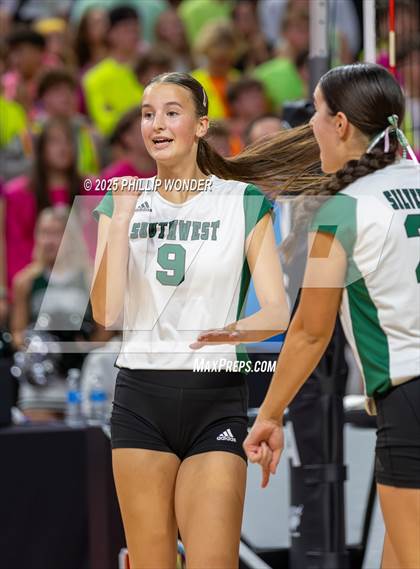 Thumbnail 2 in Lincoln Southwest vs Papillion-LaVista South (NSAA Class A Quarterfinal) photogallery.