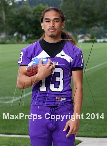 Thumbnail 2 in Foster (USA Football/MaxPreps Media Day Event) photogallery.