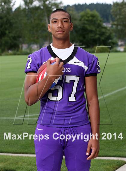 Thumbnail 2 in Foster (USA Football/MaxPreps Media Day Event) photogallery.