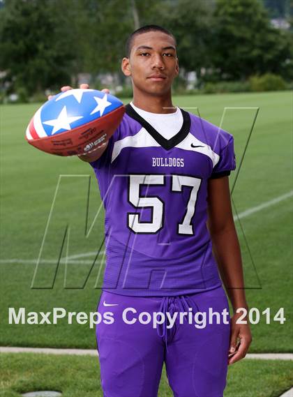 Thumbnail 1 in Foster (USA Football/MaxPreps Media Day Event) photogallery.
