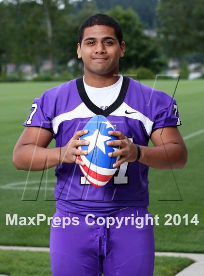 Thumbnail 3 in Foster (USA Football/MaxPreps Media Day Event) photogallery.