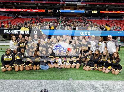 Thumbnail 3 in Harris County vs. Washington County (GHSA Division 1 Championship) photogallery.