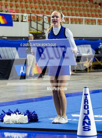 Thumbnail 1 in Valley Christian - Cheer (AIA Division IV Final) photogallery.