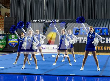 Thumbnail 2 in Valley Christian - Cheer (AIA Division IV Final) photogallery.