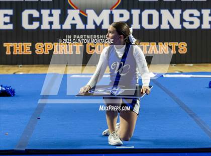 Thumbnail 3 in Valley Christian - Cheer (AIA Division IV Final) photogallery.
