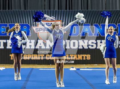 Thumbnail 2 in Valley Christian - Cheer (AIA Division IV Final) photogallery.