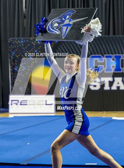 Thumbnail 2 in Valley Christian - Cheer (AIA Division IV Final) photogallery.
