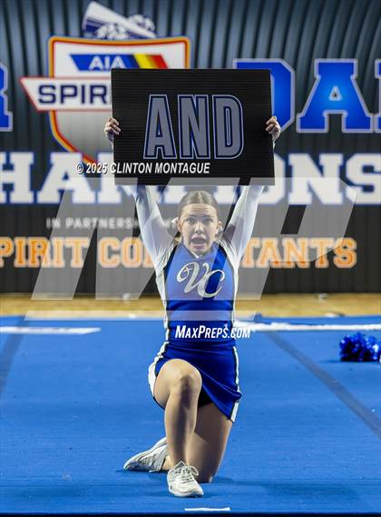 Thumbnail 1 in Valley Christian - Cheer (AIA Division IV Final) photogallery.