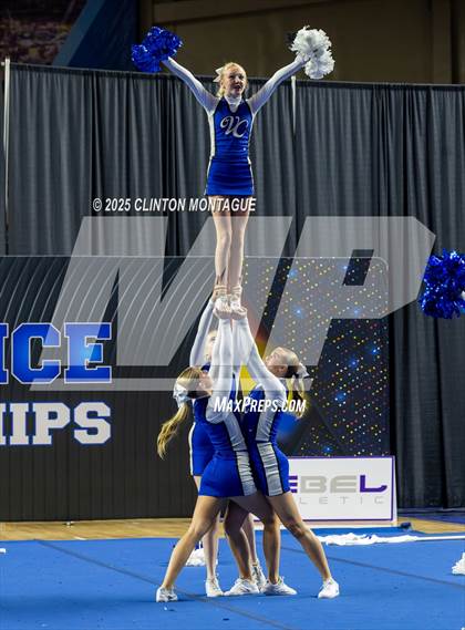 Thumbnail 2 in Valley Christian - Cheer (AIA Division IV Final) photogallery.
