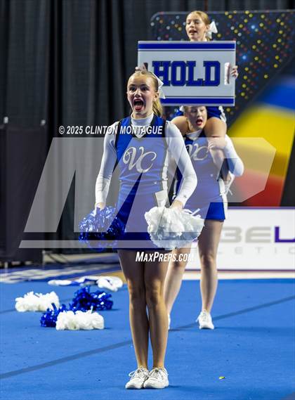 Thumbnail 3 in Valley Christian - Cheer (AIA Division IV Final) photogallery.